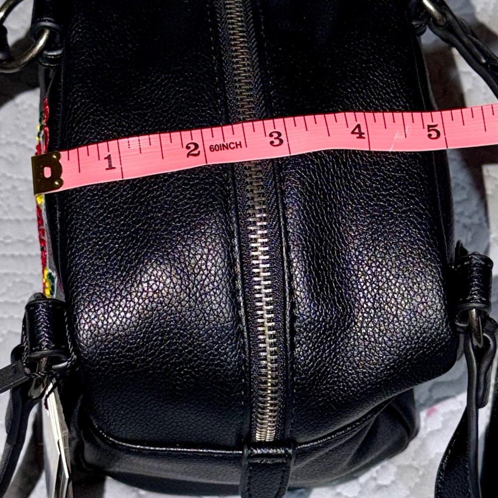 Ed Hardy Black and Red Heart Mini Bag - Picture 13 of 13